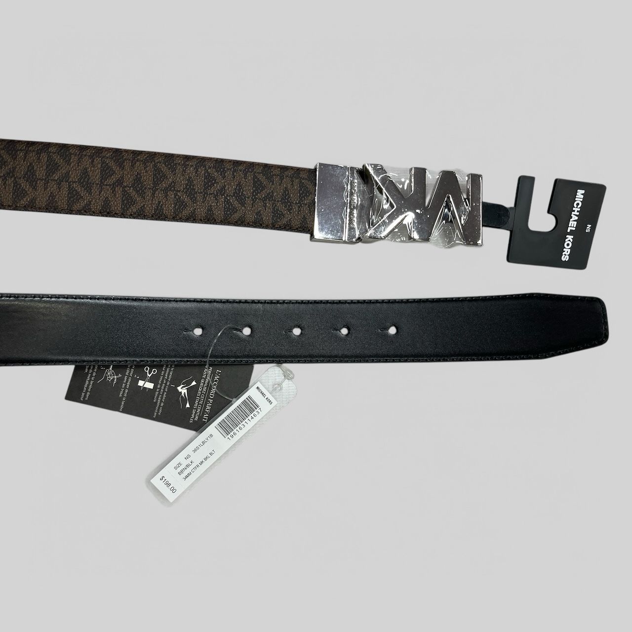 CINTURON REVERSIBLE Y RECORTABLE MK