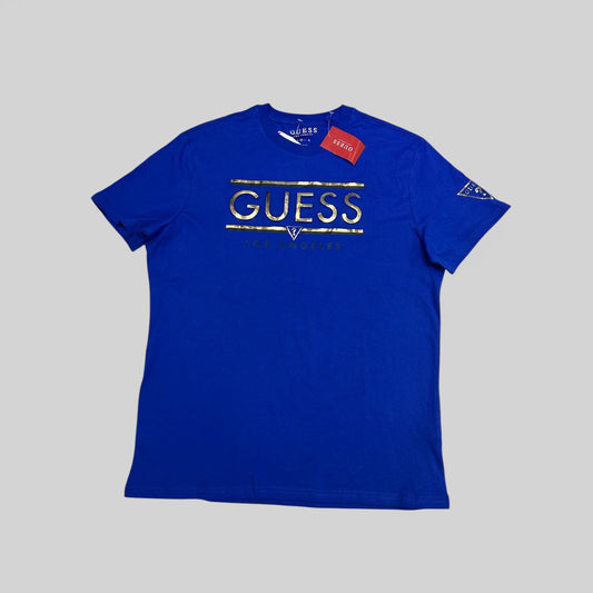 POLERA HOMBRE LOGO RELIEVE GUESS