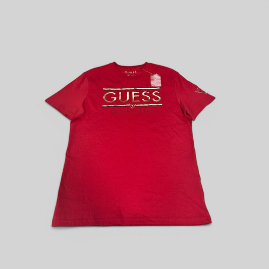 POLERA HOMBRE LOGO RELIEVE GUESS