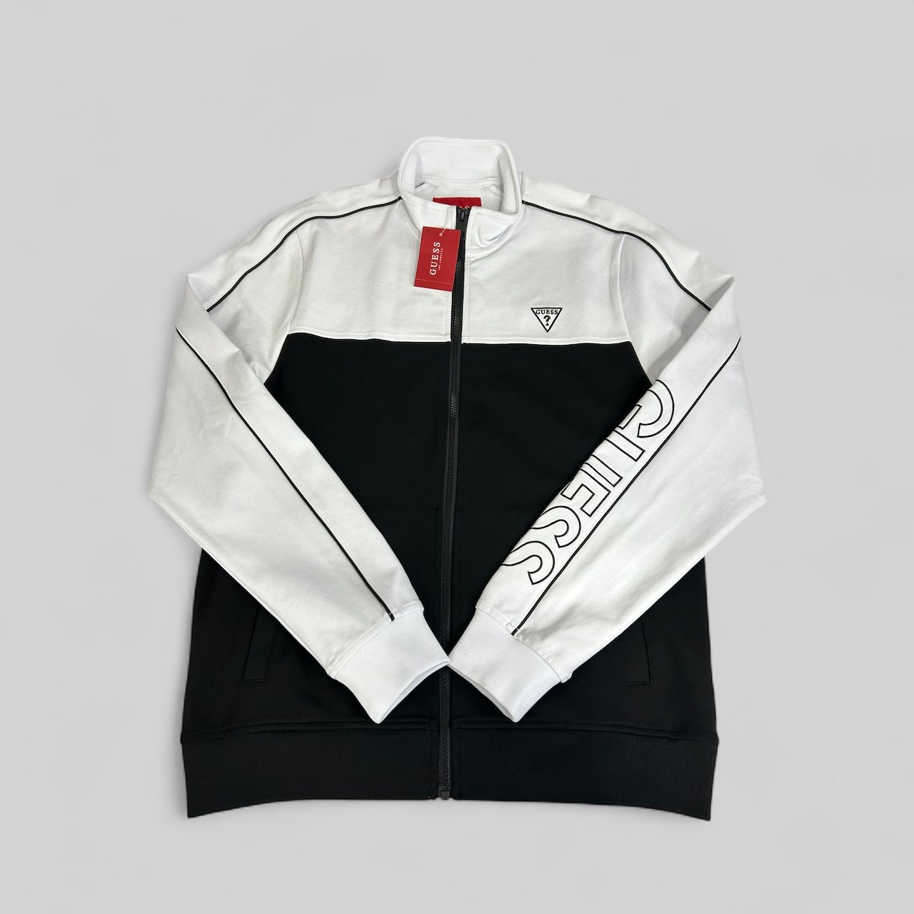 POLERON JOSE LOGO COLOR BLOCK BOMBER GUESS