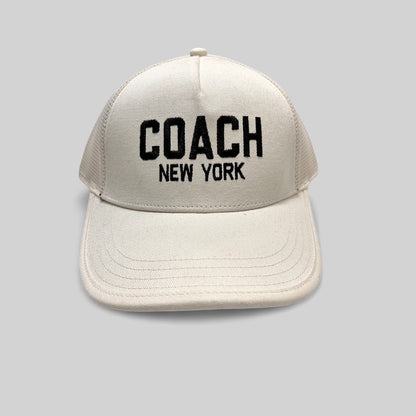 COACH NEW YORK TRUCKER HAT